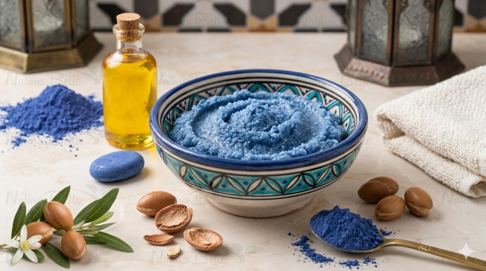 gommage d'argan au nila