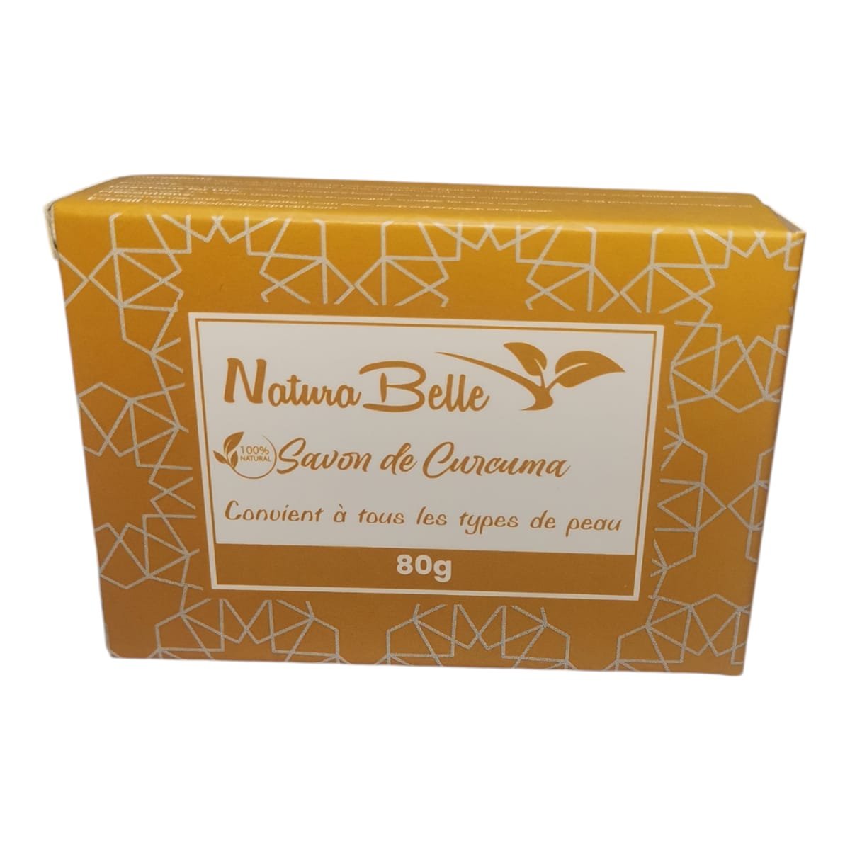 Savon d'argan au curcuma - Naturabelle Origine